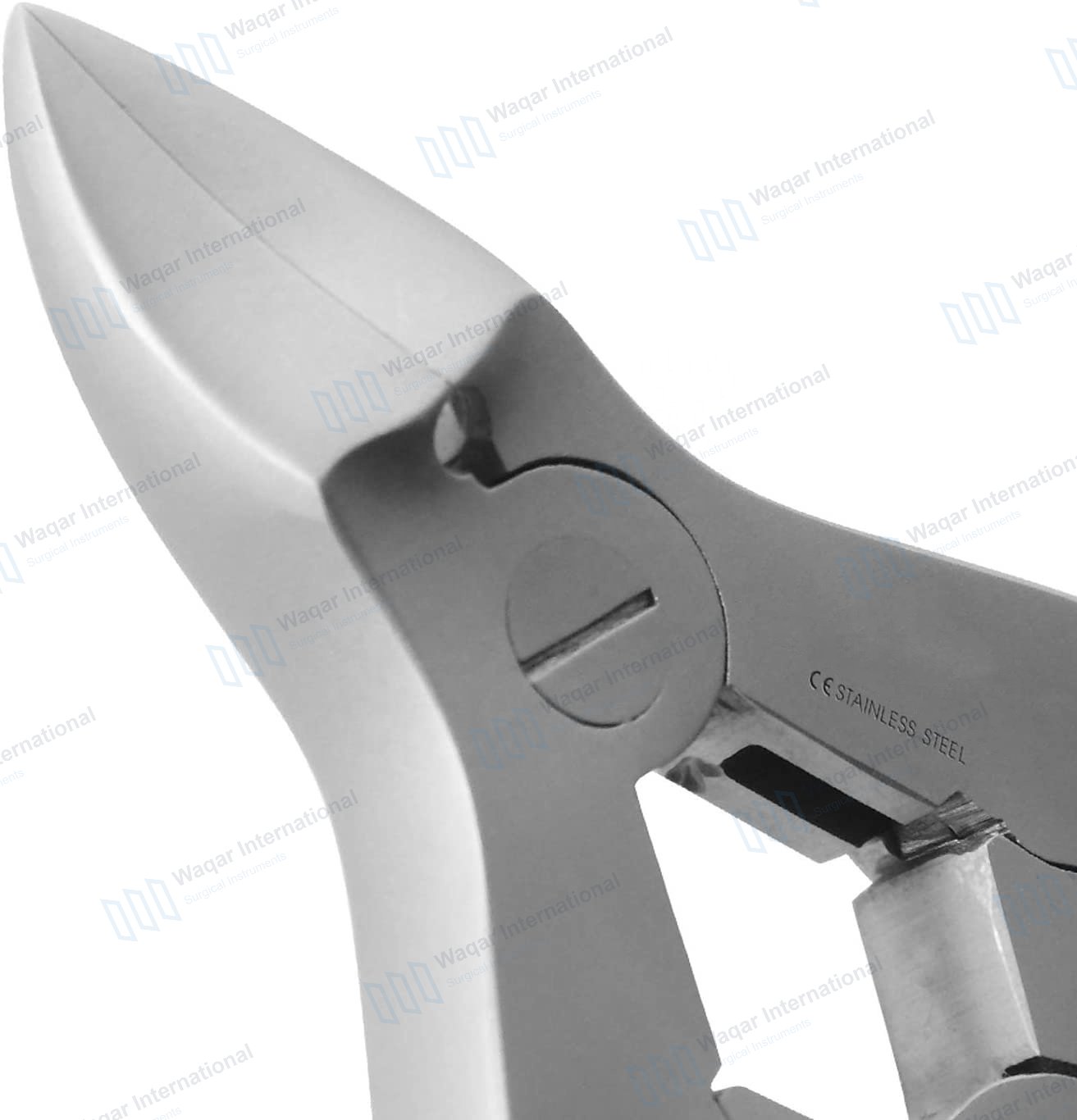 Cuticle Nipper Blizzard Podiatrist Double Action Mycotic Nail 6 — surgical instruments manufactured by Waqar International, Sialkot