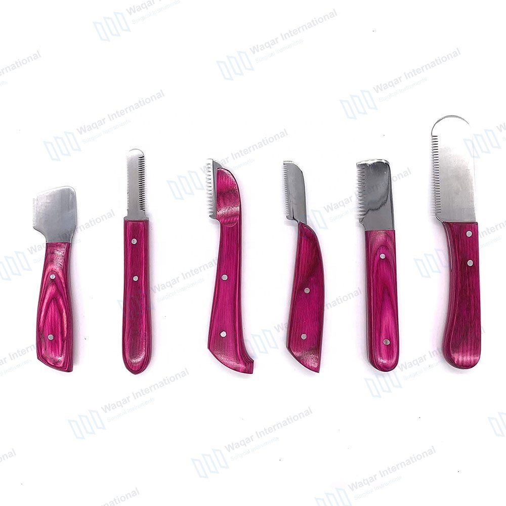 Eco-Friendly Plastic Stainless Steel Dog Grooming Combs Non-Slip Handle — surgical instruments manufactured by Waqar International, Sialkot