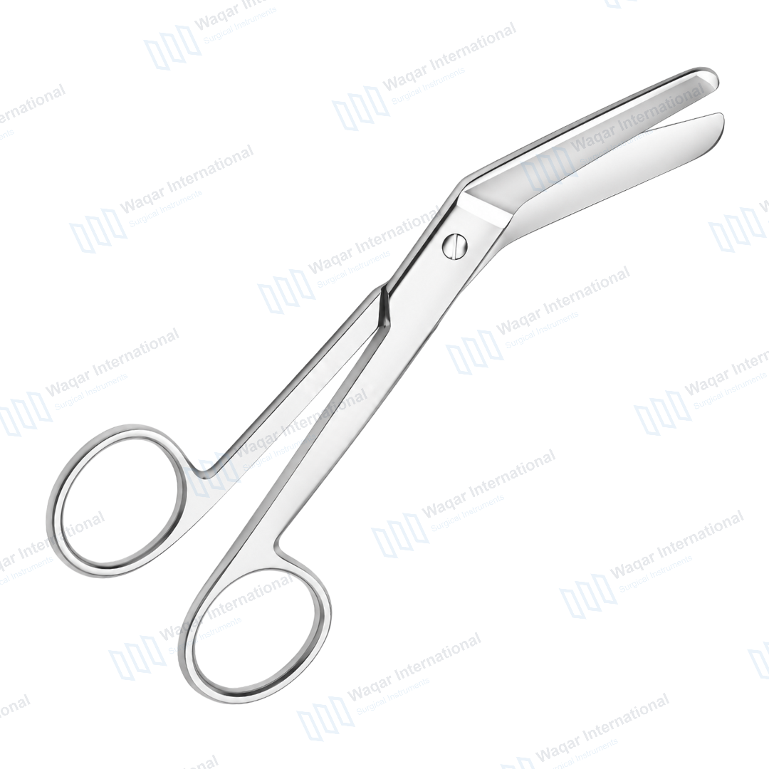 Episiotomy Scissors Metal Obstetric Surgical Instrument — surgical instruments manufactured by Waqar International, Sialkot
