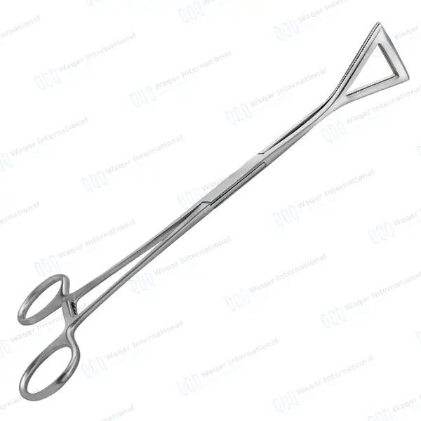XTRM CRAFT Tissue Forceps | Lung Holding Intestinal Grasping Forceps – Stainless Steel – Ergonomic, Precision-Engineered, Available in 6″ and 9″ - surgical instruments manufactured by Waqar International, Sialkot - view 2