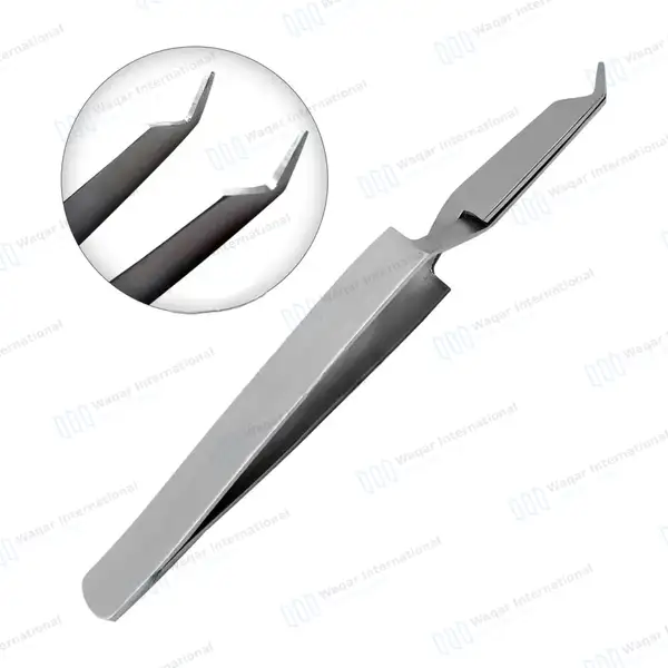 3 Dental De Bonding Bracket Removing Placing Tweezers Pliers - surgical instruments manufactured by Waqar International, Sialkot - view 4