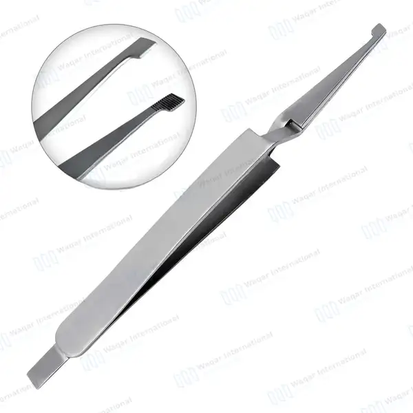 3 Dental De Bonding Bracket Removing Placing Tweezers Pliers - surgical instruments manufactured by Waqar International, Sialkot - view 5