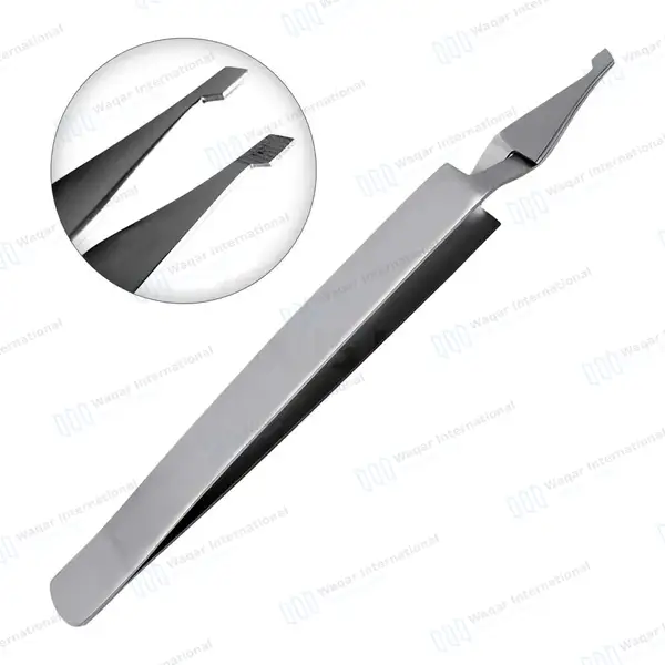 3 Dental De Bonding Bracket Removing Placing Tweezers Pliers - surgical instruments manufactured by Waqar International, Sialkot - view 6