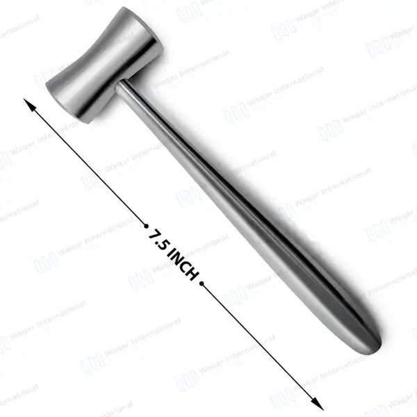 11 Pcs Sinus Lift Osteotomes Concave Tips with Lucae Mallet Set - surgical instruments manufactured by Waqar International, Sialkot - view 3