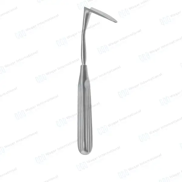 Aufricht Nasal Retractor Speculum 6 1/2″ Solid Blade 45mm Long - surgical instruments manufactured by Waqar International, Sialkot - view 6