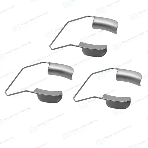 3 Barraquer Wire Speculum with Solid Blades 10mm, 12mm & 15mm - surgical instruments manufactured by Waqar International, Sialkot - view 5