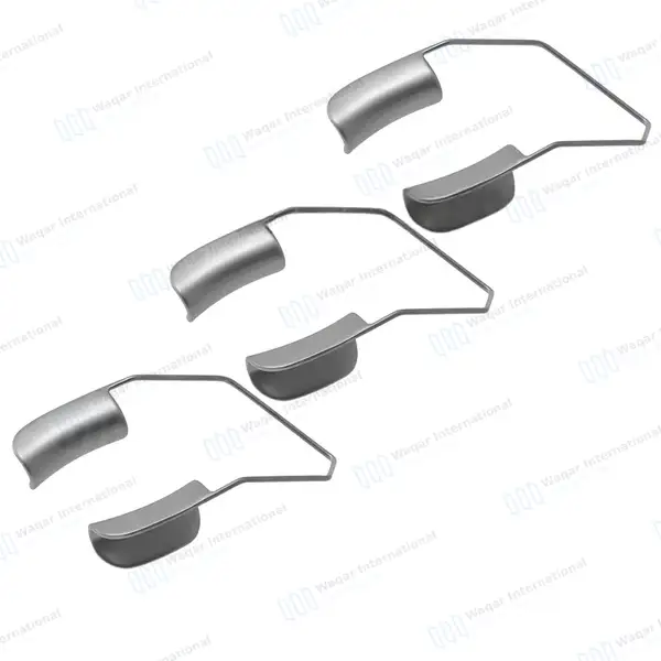 3 Barraquer Wire Speculum with Solid Blades 10mm, 12mm & 15mm - surgical instruments manufactured by Waqar International, Sialkot - view 6