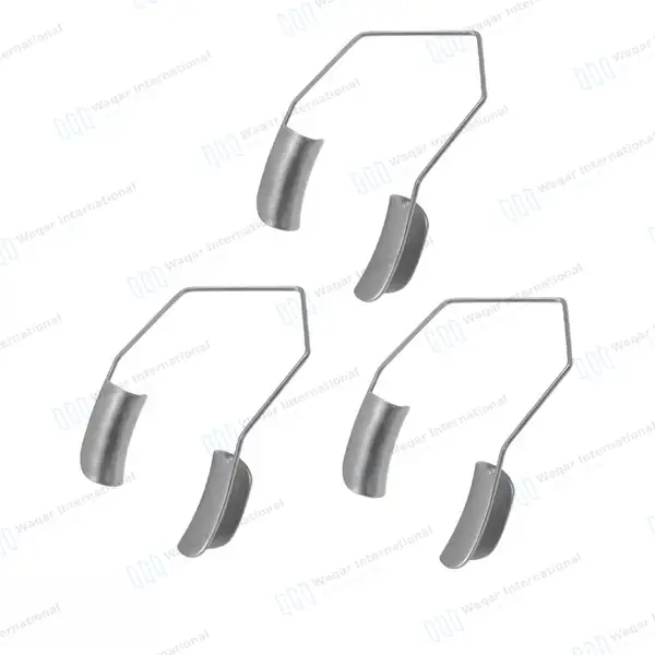 3 Barraquer Wire Speculum with Solid Blades 10mm, 12mm & 15mm - surgical instruments manufactured by Waqar International, Sialkot - view 8