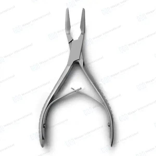 Blumenthal Bone Rongeur 6″ (15.2cm) 90 Degree Angled Tips - dental instruments manufactured by Waqar International, Sialkot - view 2