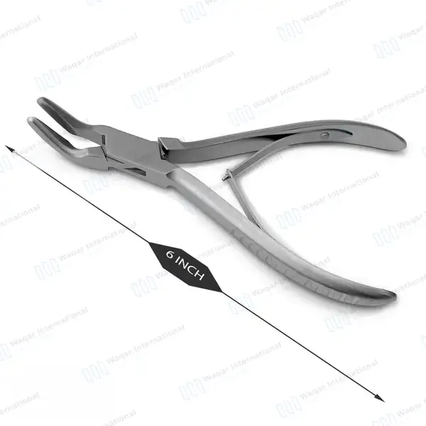 Blumenthal Bone Rongeur 6″ (15.2cm) 90 Degree Angled Tips - dental instruments manufactured by Waqar International, Sialkot - view 3
