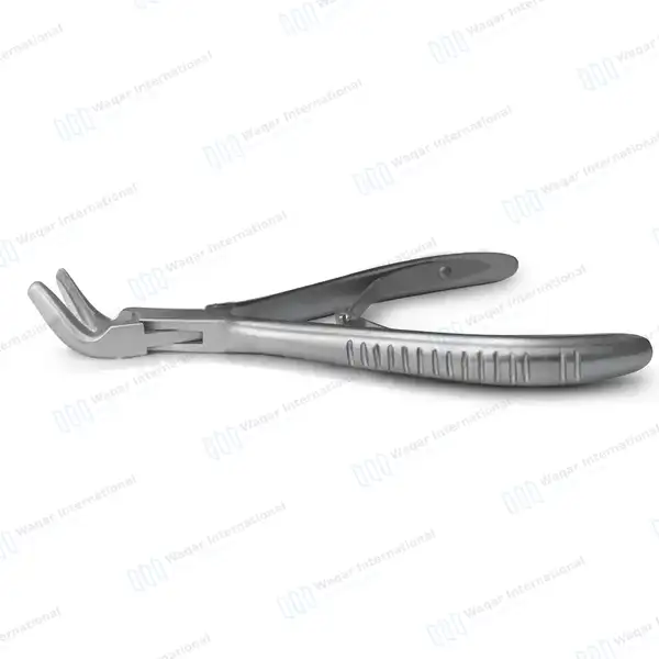 Blumenthal Bone Rongeur 6″ (15.2cm) 90 Degree Angled Tips - dental instruments manufactured by Waqar International, Sialkot - view 6