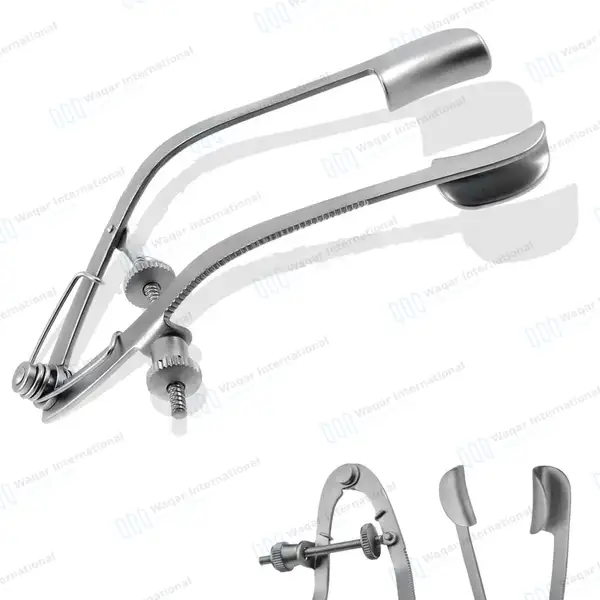 Lancaster Speculum 15mm Solid Blades - surgical instruments manufactured by Waqar International, Sialkot - view 2