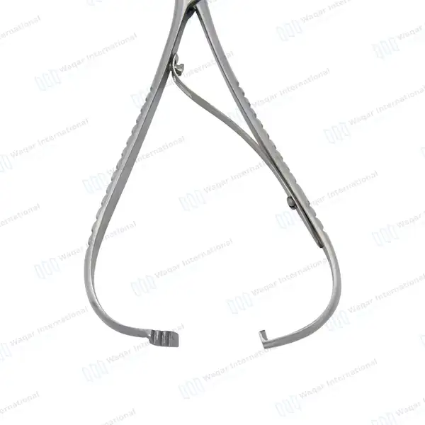 Mathieu Needle Holder Ligature Elastic Placing Plier 5.5″ Serrated Tips - surgical instruments manufactured by Waqar International, Sialkot - view 5