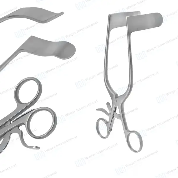 Rigby Vaginal Retractor 7″ with Grip-Lock Handle - surgical instruments manufactured by Waqar International, Sialkot - view 6