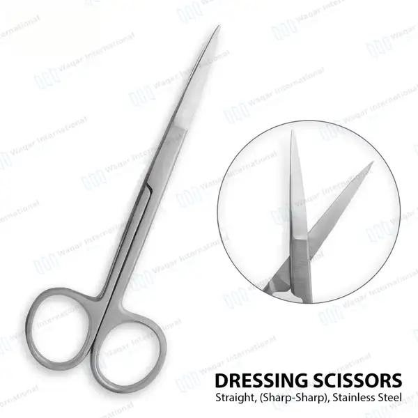 5 Pcs Scissors Forceps Suture Kit for Medical Training - surgical instruments manufactured by Waqar International, Sialkot - view 4