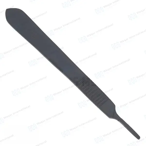 Tactical Black Scalpel Handle #3 with 10 Pcs Scalpel Blades #10 - surgical instruments manufactured by Waqar International, Sialkot - view 6