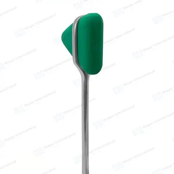 Taylor Tomahawk Reflex Hammer 8″ PVC Triangular Head - surgical instruments manufactured by Waqar International, Sialkot - view 9