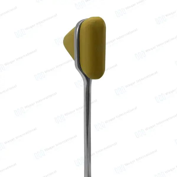 Taylor Tomahawk Reflex Hammer 8″ PVC Triangular Head - surgical instruments manufactured by Waqar International, Sialkot - view 11