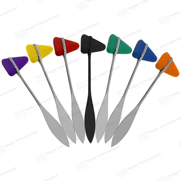 Taylor Tomahawk Reflex Hammer 8″ PVC Triangular Head - surgical instruments manufactured by Waqar International, Sialkot - view 18