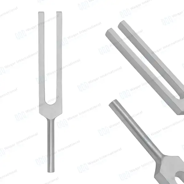 C512 Hz Tuning Fork – Unweighted - surgical instruments manufactured by Waqar International, Sialkot - view 2