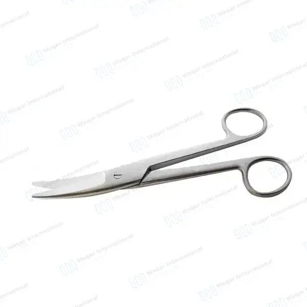 Mayo-Noble Dissecting Scissors 6.5″ Straight and Curved - surgical instruments manufactured by Waqar International, Sialkot - view 3