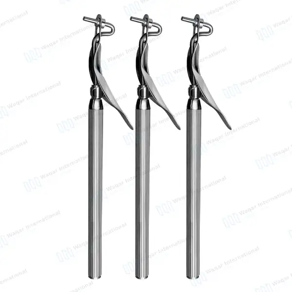 3 Pcs Amalgam Carrier Single Ended Set 1.5mm Mini Tip - dental instruments manufactured by Waqar International, Sialkot - view 2