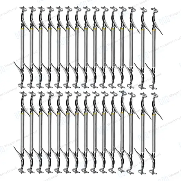 30 Pcs Amalgam Carrier Double Ended Set Large/Medium 2.5mm/2mm - dental instruments manufactured by Waqar International, Sialkot - view 2