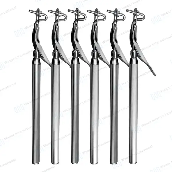 6 Pcs Amalgam Carrier Single Ended Set 1.5mm Mini Tip - dental instruments manufactured by Waqar International, Sialkot - view 2