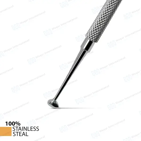 6 Ball Burnisher #27/29 De Dental Amalgam Instruments - dental instruments manufactured by Waqar International, Sialkot - view 4