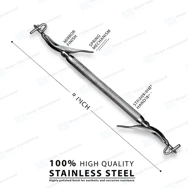 Amalgam Carrier Double Ended Mini 1.5mm / Regular 2mm - dental instruments manufactured by Waqar International, Sialkot - view 3
