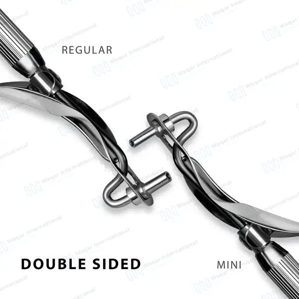Amalgam Carrier Double Ended Mini 1.5mm / Regular 2mm - dental instruments manufactured by Waqar International, Sialkot - view 4