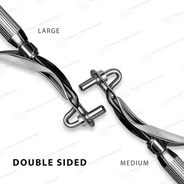 Amalgam Carrier Double Ended Large 2.8mm /Regular 2mm - dental instruments manufactured by Waqar International, Sialkot - view 4