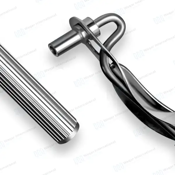2 Pcs Amalgam Carriers Single Ended + Amalgam Well Set - dental instruments manufactured by Waqar International, Sialkot - view 5