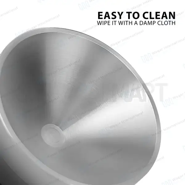 Dental Amalgam Well with Non-Slip Base - dental instruments manufactured by Waqar International, Sialkot - view 2