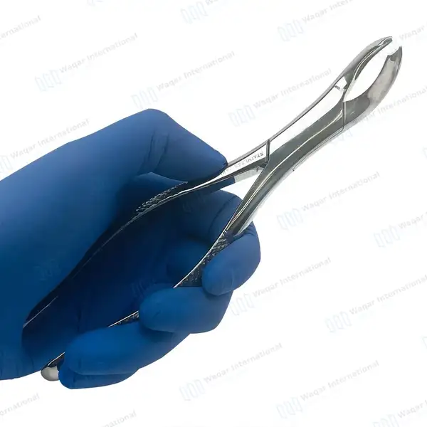 3 Dental Extracting Forceps #17 Lower Molars - dental instruments manufactured by Waqar International, Sialkot - view 7