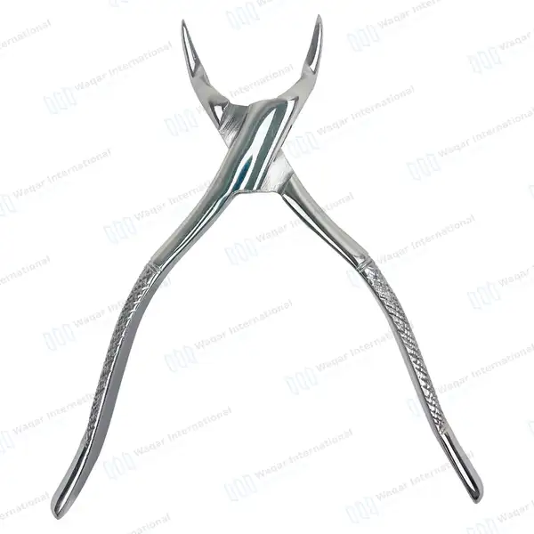3 Pcs Dental Extracting Forceps 32A Molars Root – Slim Beak - dental instruments manufactured by Waqar International, Sialkot - view 3