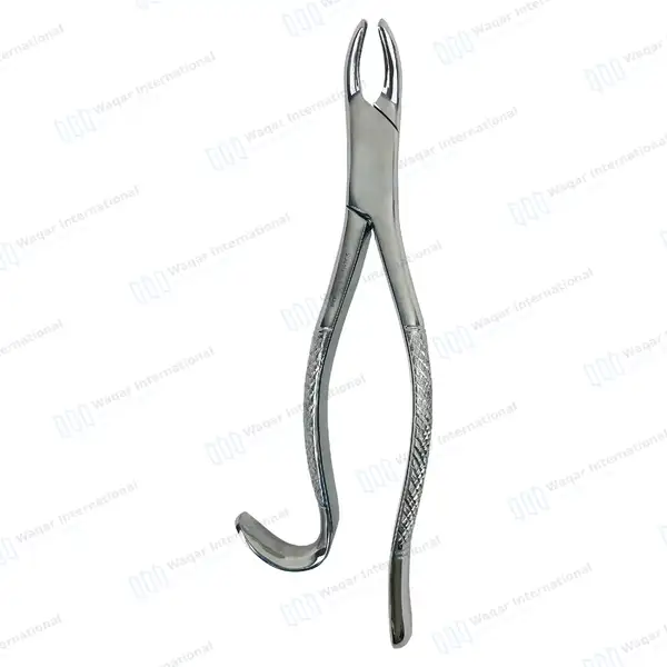 3 Universal Dental Extracting Forceps No. 24 for Upper Molars - dental instruments manufactured by Waqar International, Sialkot - view 6