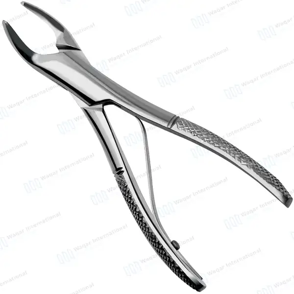3 Universal Pedo Extracting Forceps Set #151 1/2S for Lower Teeth - surgical instruments manufactured by Waqar International, Sialkot - view 2