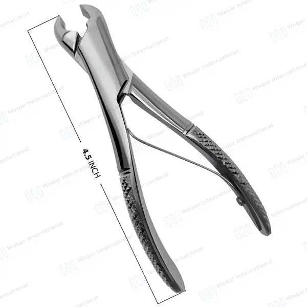 3 Universal Pedo Extracting Forceps Set #151 1/2S for Lower Teeth - surgical instruments manufactured by Waqar International, Sialkot - view 3
