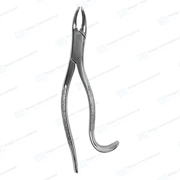 3 Extracting Forceps #103 for Lower Bicuspids, Incisors & Roots - dental instruments manufactured by Waqar International, Sialkot - view 7