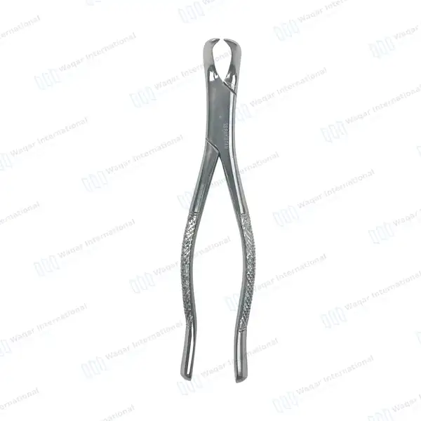 3 Pcs Dental Extracting Forceps #23 Cow Horn for Lower Molar - dental instruments manufactured by Waqar International, Sialkot - view 7