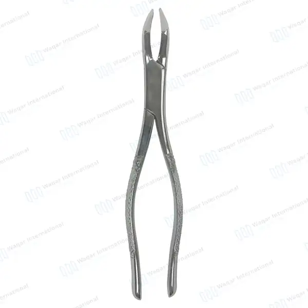 3 Pcs Extracting Forceps #53R for Upper 1st & 2nd Right Molars - dental instruments manufactured by Waqar International, Sialkot - view 4