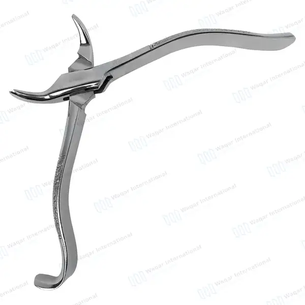 3 Dental Extracting Forceps #18R for Upper 1st & 2nd Molars - dental instruments manufactured by Waqar International, Sialkot - view 5