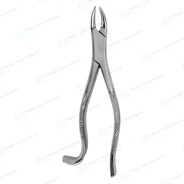 3 Dental Extracting Forceps #18R for Upper 1st & 2nd Molars - dental instruments manufactured by Waqar International, Sialkot - view 7