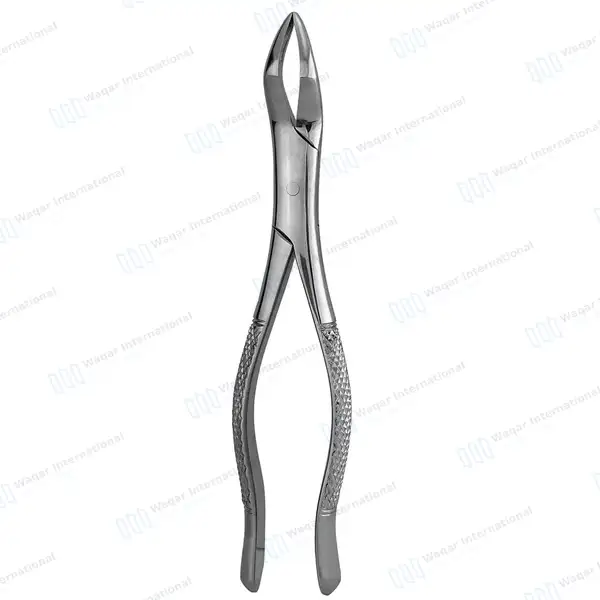 3 Extracting Forceps #286 for Upper Roots, Incisors & Premolars - dental instruments manufactured by Waqar International, Sialkot - view 7