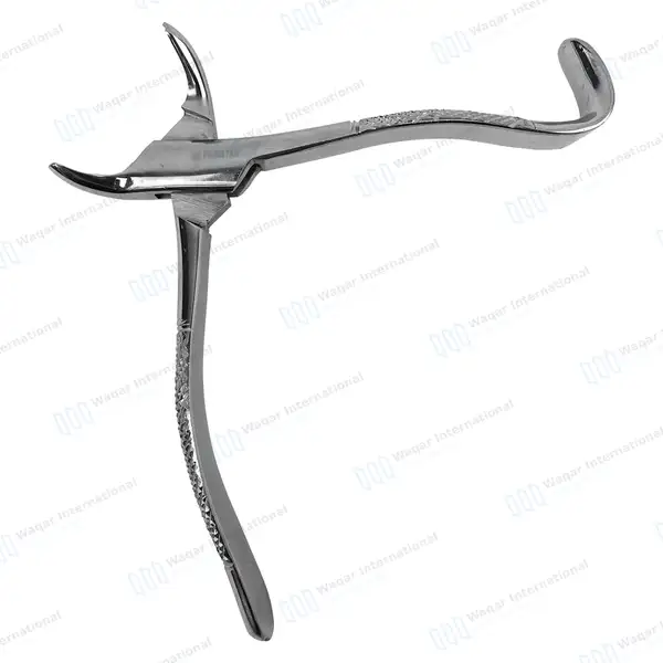 3 Dental Extracting Forceps 18L for Upper 1st & 2nd Molars - dental instruments manufactured by Waqar International, Sialkot - view 5