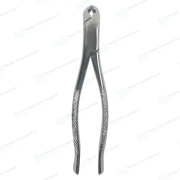 3 Pcs Dental Extracting Forceps #150AS Upper Anteriors - dental instruments manufactured by Waqar International, Sialkot - view 7