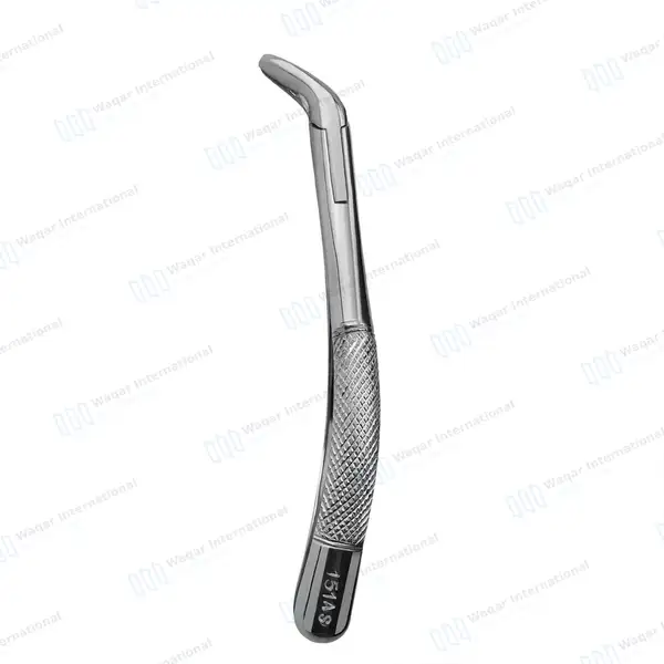 3 Pcs Extracting Forceps Set #151AS Serrated Split Beaks - dental instruments manufactured by Waqar International, Sialkot - view 5
