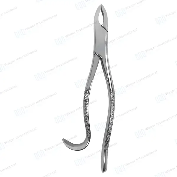 3 Extracting Forceps #213 for Upper Central & Canines Roots - dental instruments manufactured by Waqar International, Sialkot - view 7