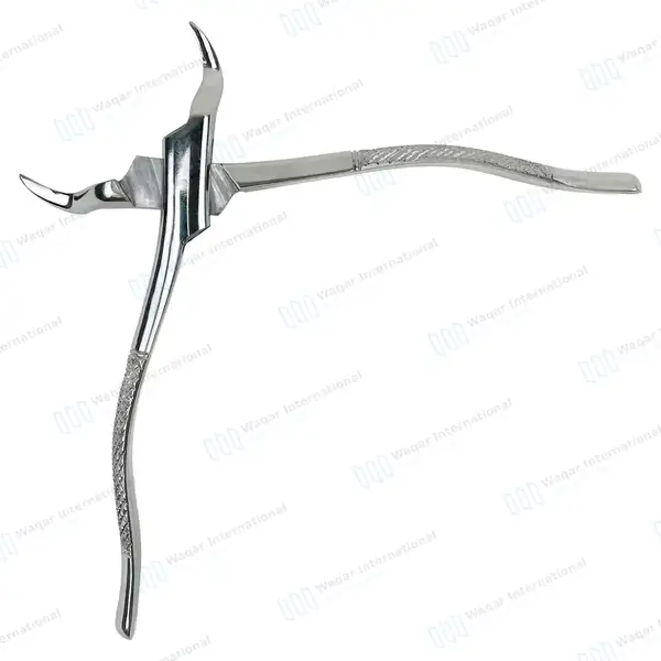 3 Extracting Forceps #88R For Right 1st And 2nd Upper Molar - dental instruments manufactured by Waqar International, Sialkot - view 5